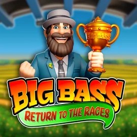 Big Bass Return to the Races by Pragmatic Play, showcased at levelsupcasino.eu – game logo