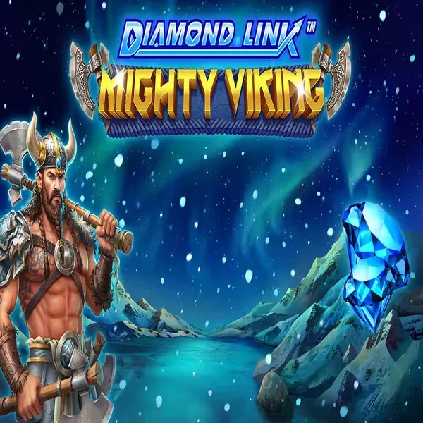 Diamond Link Mighty Viking casino game by Greentube – featured logo at Level up Casino