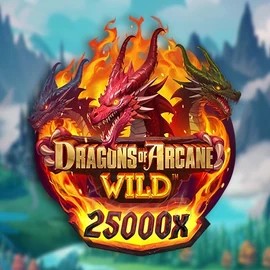 Dragons of Arcane Wild slot icon by Foxium, available at Level up Casino