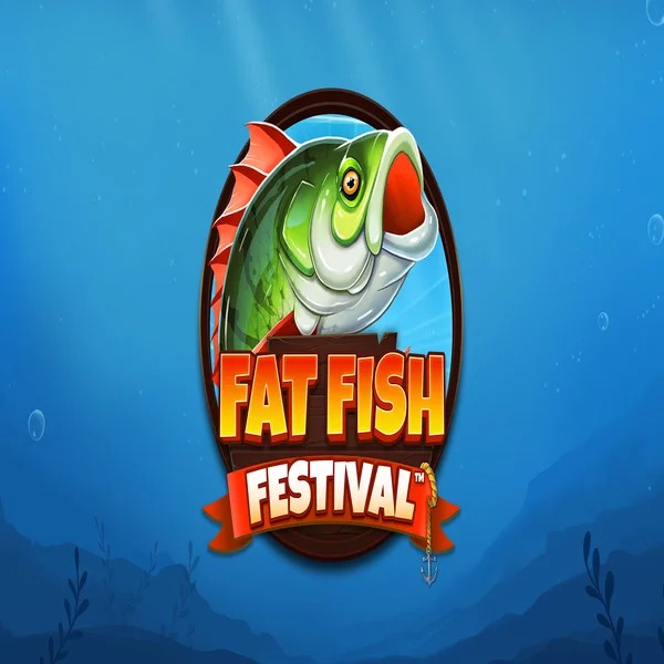 Fat Fish Festival logo by Wishbone Games at Level up Casino